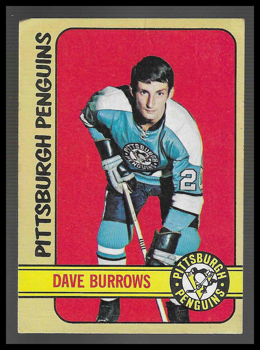 1972-73 Topps #82 Dave Burrows