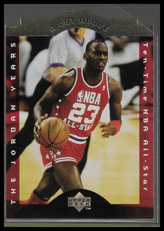 1996-97 Collector's Choice #CA5 Michael Jordan A Cut Above: The Jordan Years