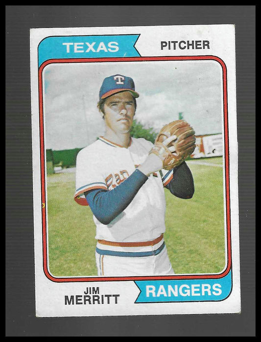 1974 Topps #318 Jim Merritt