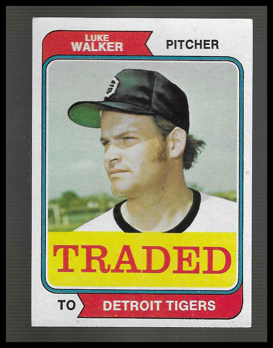 1974 Topps #612T Luke Walker Traded