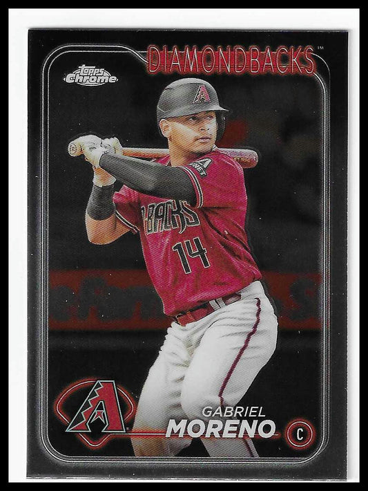 2024 Topps Chrome #21 Gabriel Moreno Prism Refractor