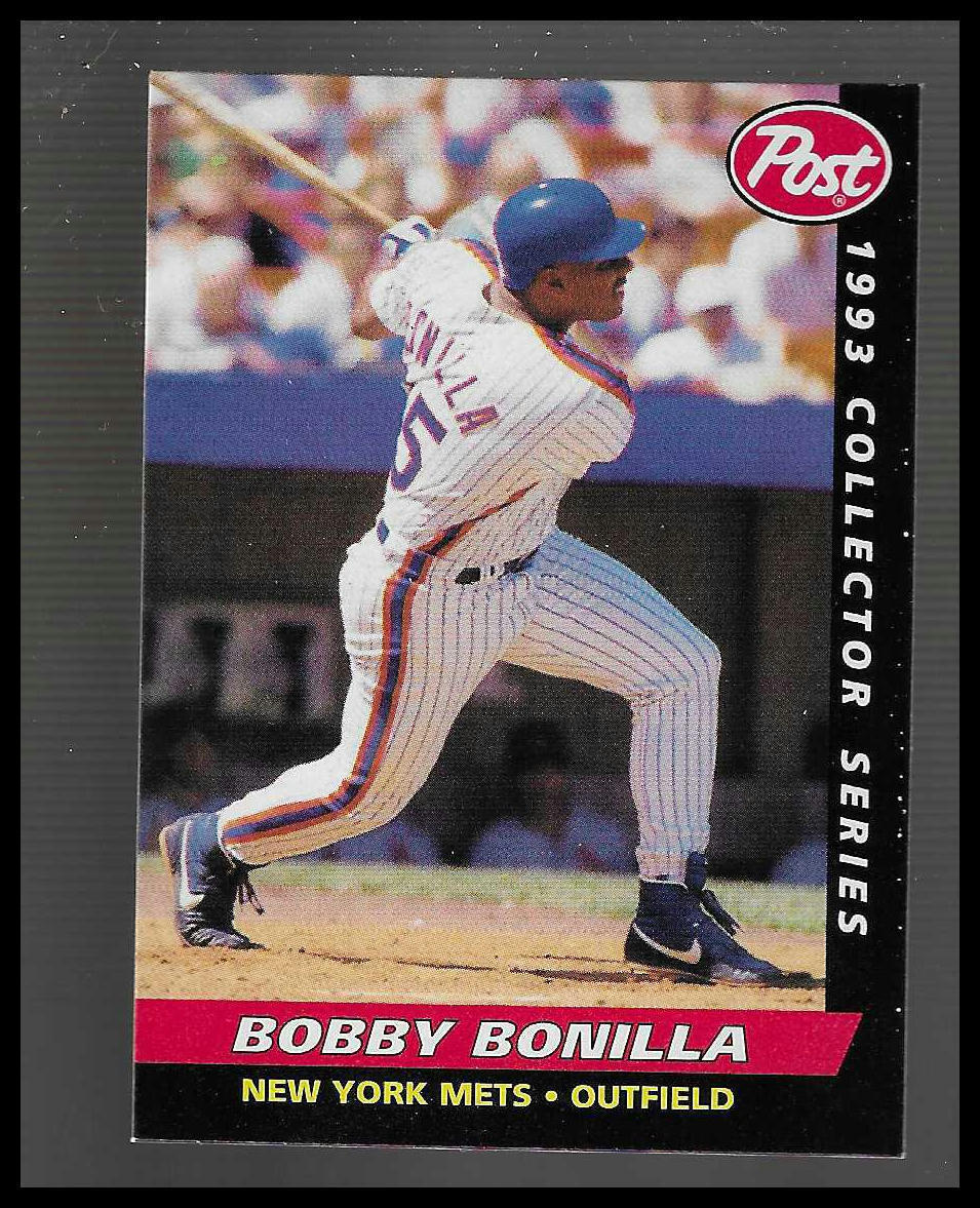 1993 Post Cereal #24 Bobby Bonilla