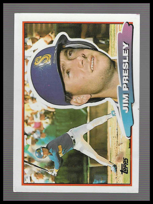 1988 Topps Big #90a Jim Presley