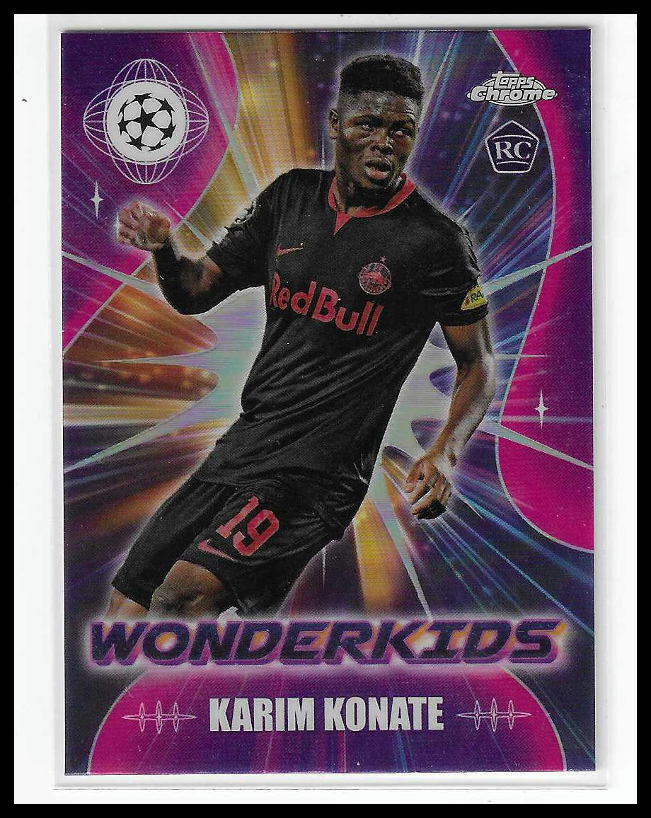 2024 Topps Chrome #WK-8 Karim Konate Wonderkids RC