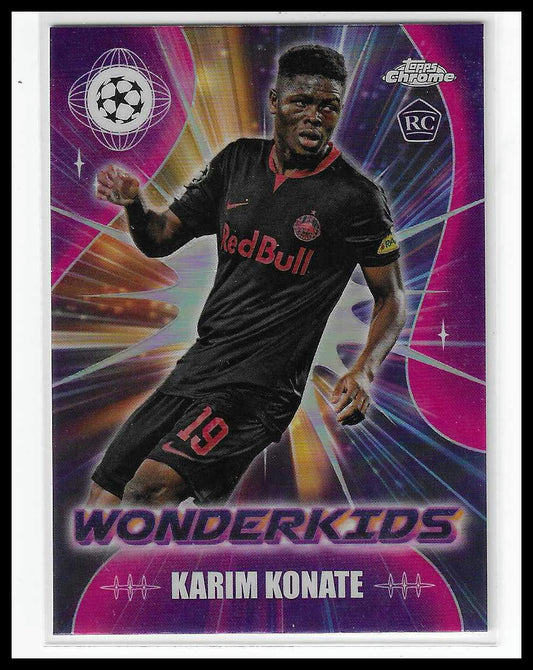 2024 Topps Chrome #WK-8 Karim Konate Wonderkids RC