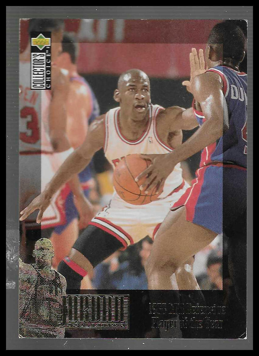 1995-96 Upper Deck The Jordan Collection 1988 NBA Defensive Player of the Year