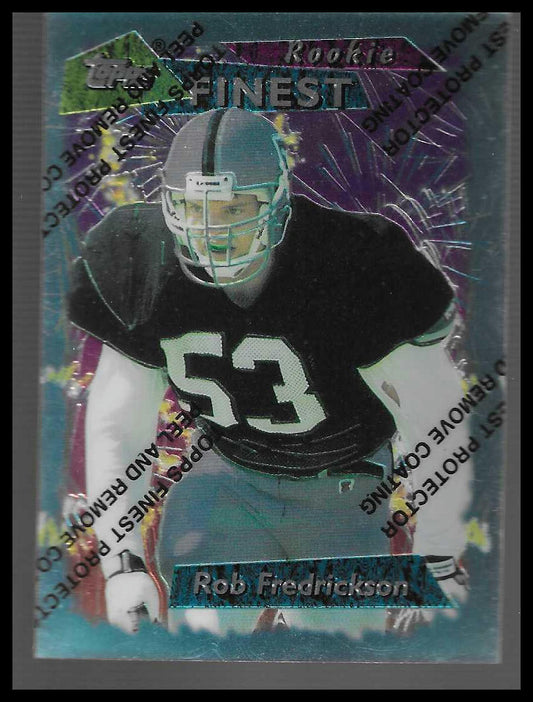 1995 Topps Finest #158 Rob Fredrickson Refractor