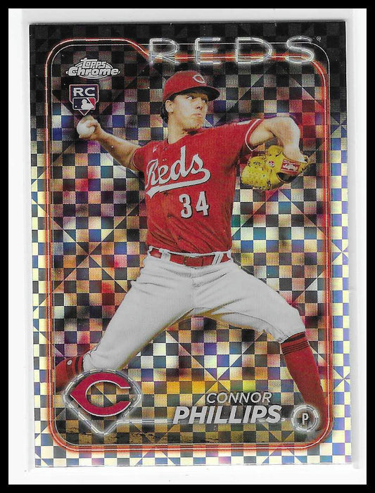 2024 Topps Chrome #20 Connor Phillips X-Fractor RC