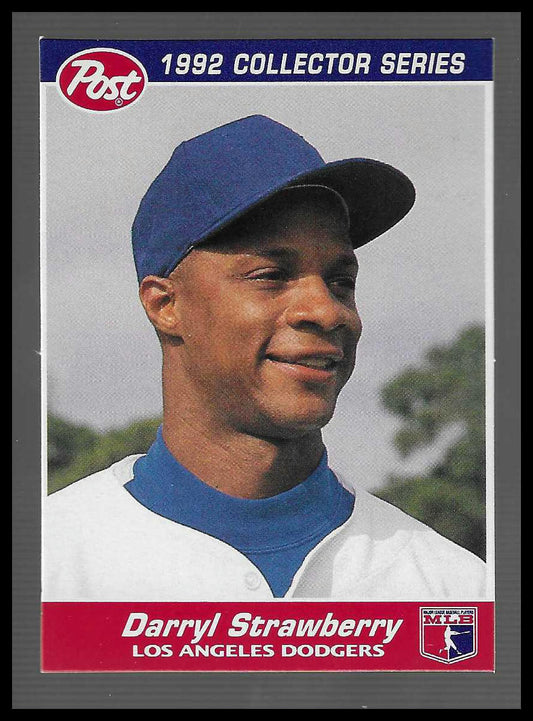 1992 Post Cereal #10 Darryl Strawberry