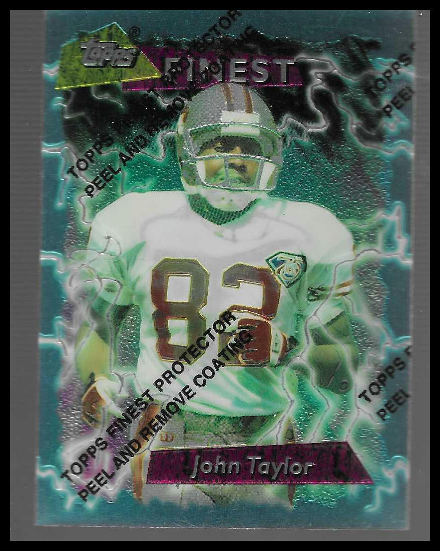 1995 Topps Finest #135 John Taylor Refractor