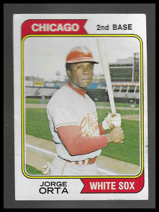 1974 Topps #376 Jorge Orta