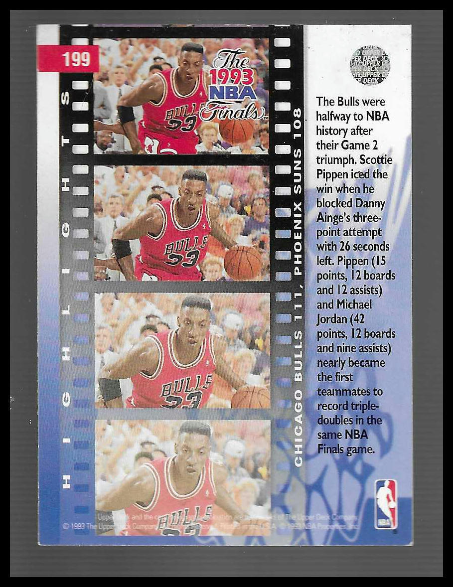 1993-94 Upper Deck #199 Scottie Pippen