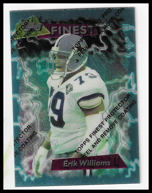 1995 Topps Finest #30 Erik Williams Refractor