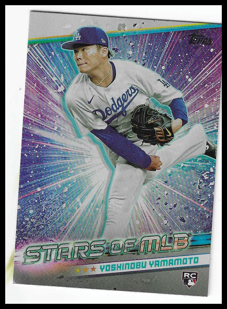 2024 Topps - Stars of MLB #SMLB-57 Yoshinobu Yamamoto Stars of MLB