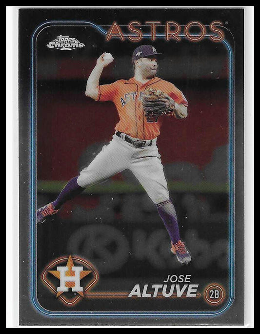 2024 Topps Chrome #58 Jose Altuve Refractor