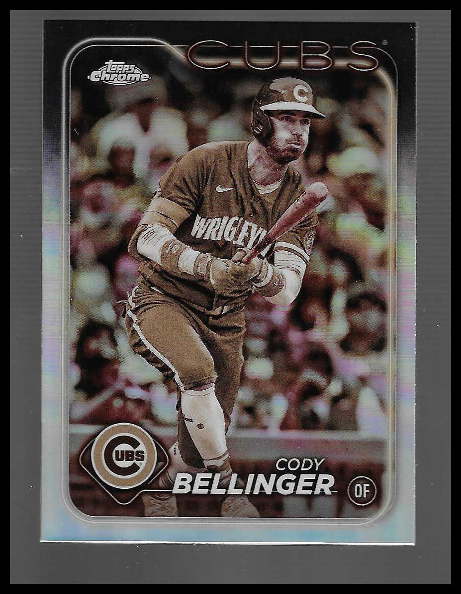 2024 Topps Chrome #232 Cody Bellinger Sepia Refractor