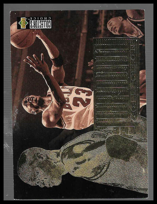 Upper Deck The Jordan Collection #JC12 Michael Jordan Gold