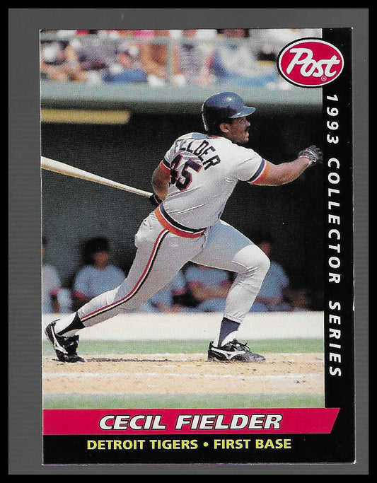 1993 Post Cereal #10 Cecil Fielder