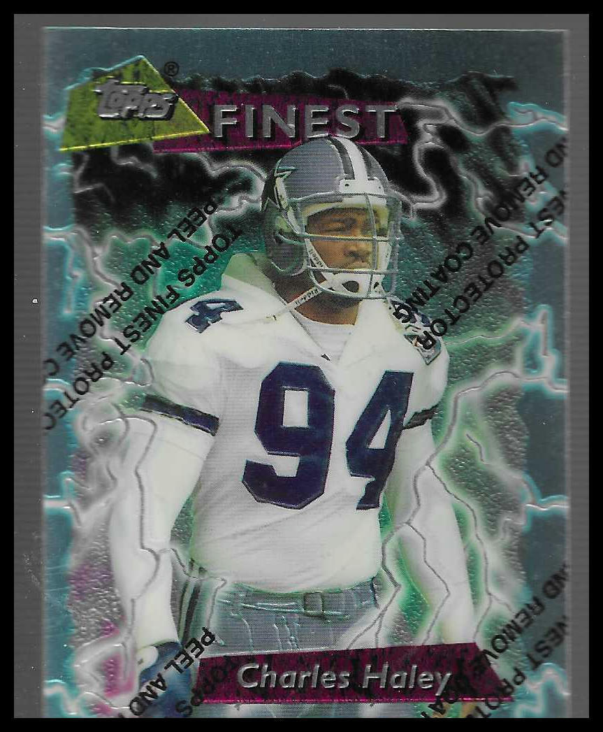 1995 Finest #145 Charles Haley Refractors