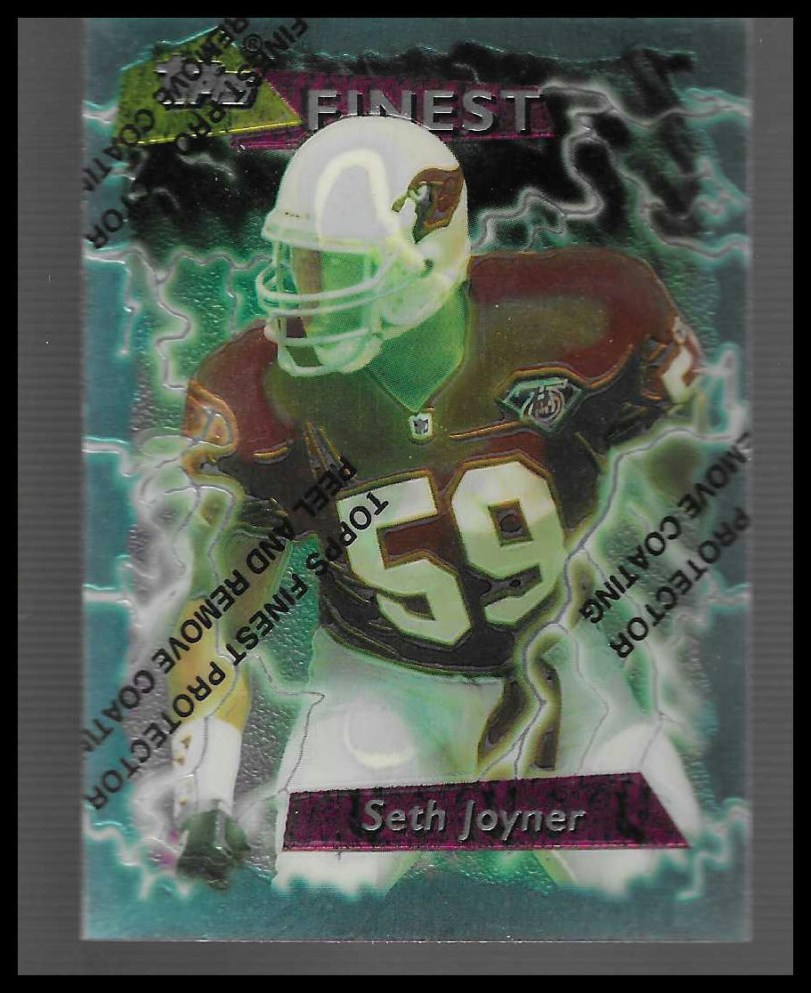 1995 Topps Finest #99 Seth Joyner Refractor