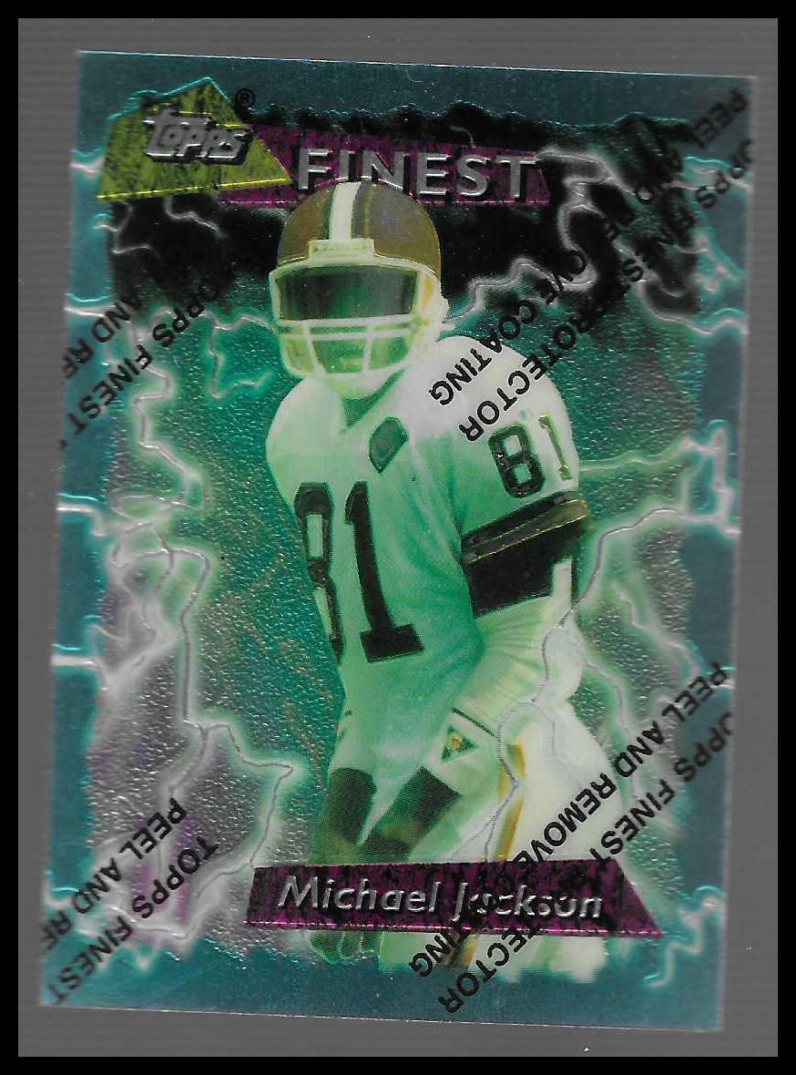 1995 Topps Finest #5 Michael Jackson