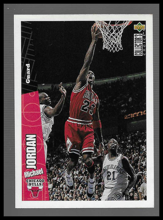 1996-97 Collector's Choice Chicago Bulls #CH3 Michael Jordan