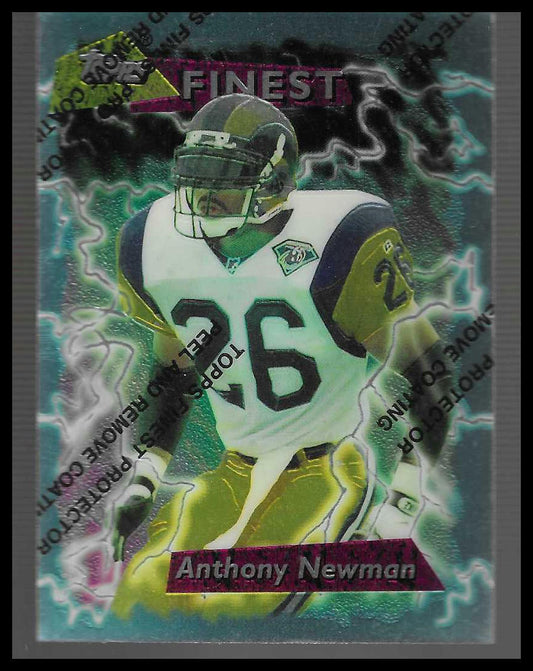 1995 Topps Finest #47 Anthony Newman