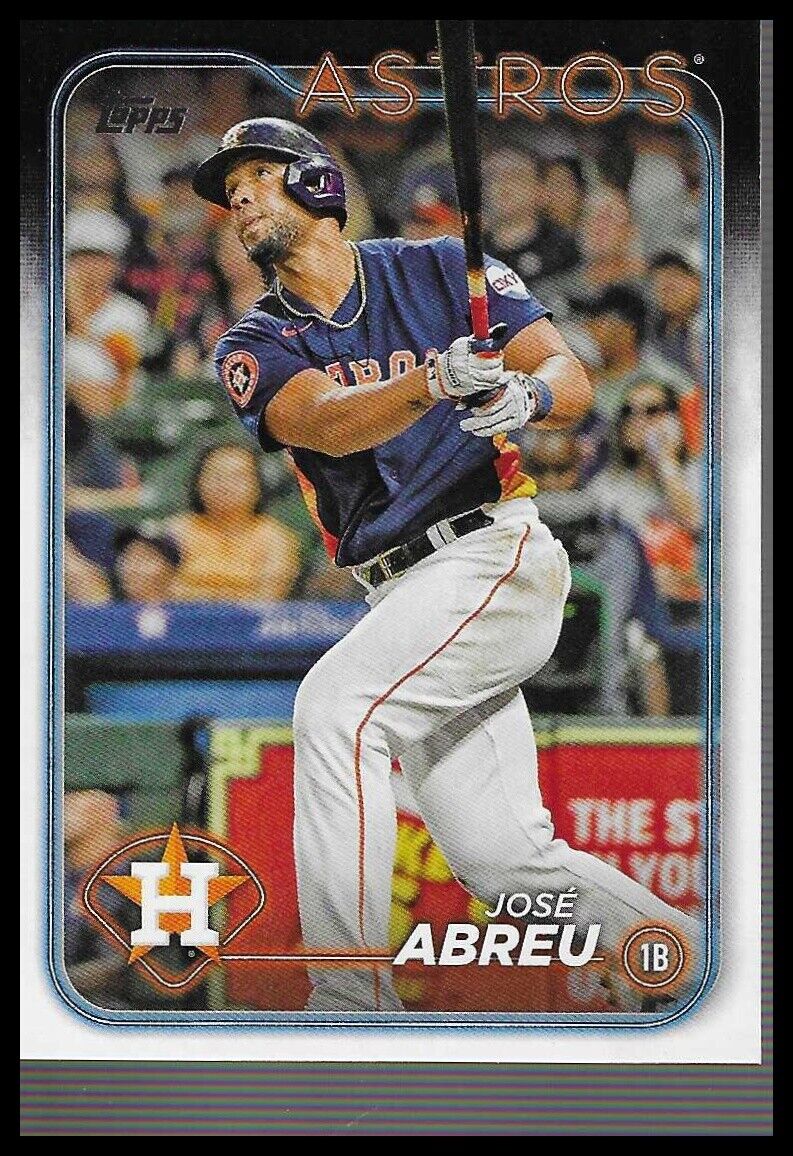 2024 Topps Houston Astros #HOU-15 José Abreu