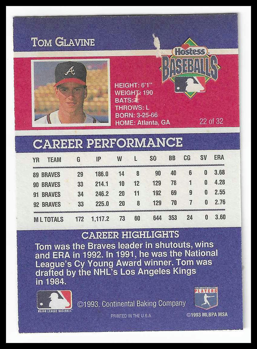 1993 Hostess #26 Cal Ripken Jr.