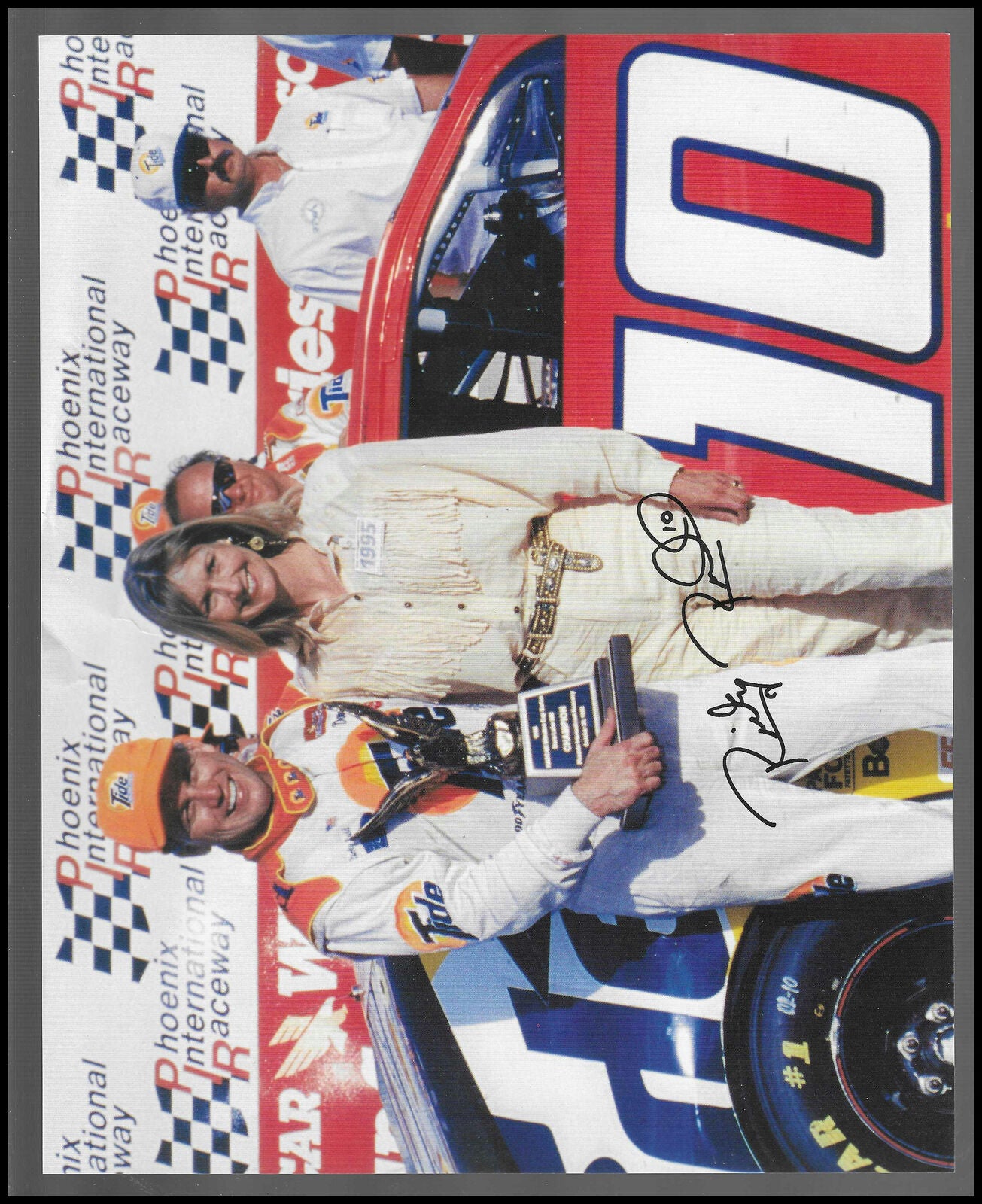 Ricky Rudd Autographed 8x10 photos x2 Ricky Rudd