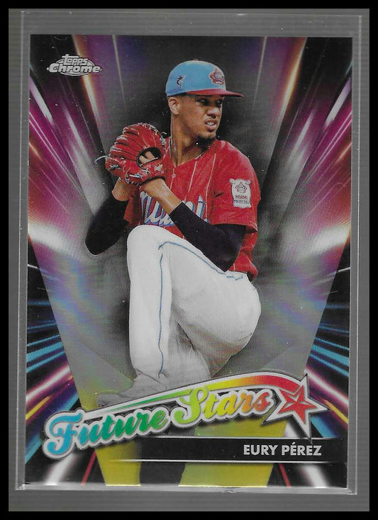 2024 Topps Chrome #FS-11 Eury Pérez Future Stars