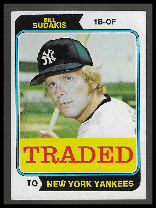 1974 Topps #63T Bill Sudakis Traded