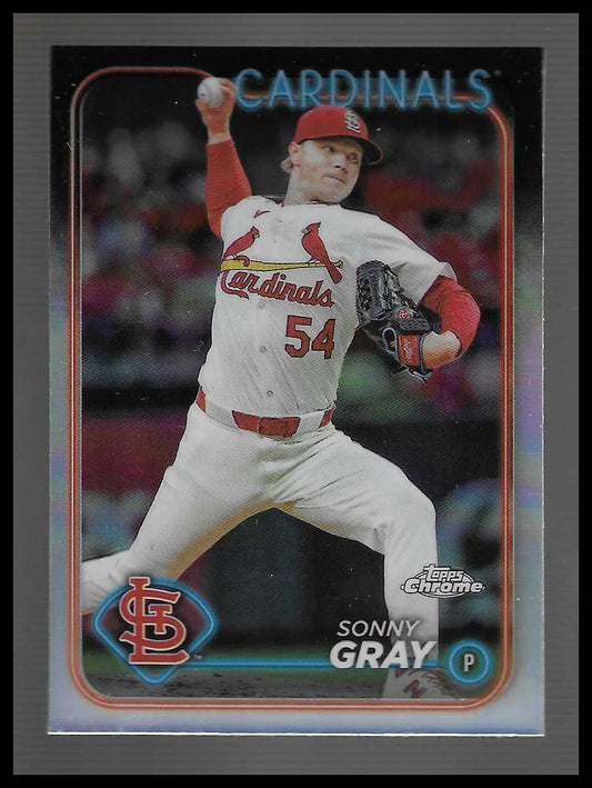 2024 Topps Chrome #143 Sonny Gray Refractor