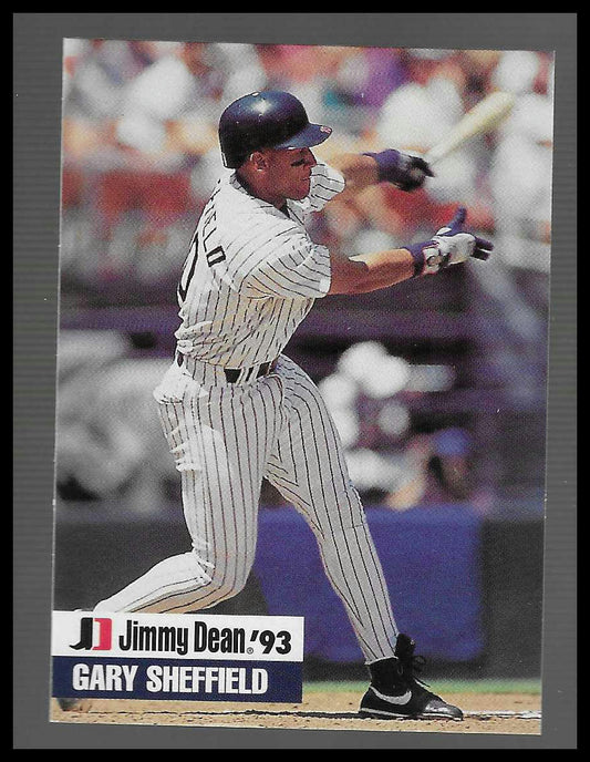 1993 Jimmy Dean #18 Gary Sheffield