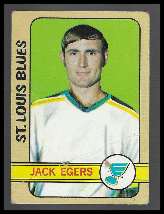 1972-73 Topps #147 Jack Egers