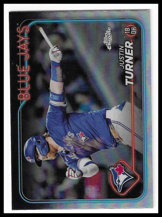 2024 Topps Chrome #248 Justin Turner Refractor