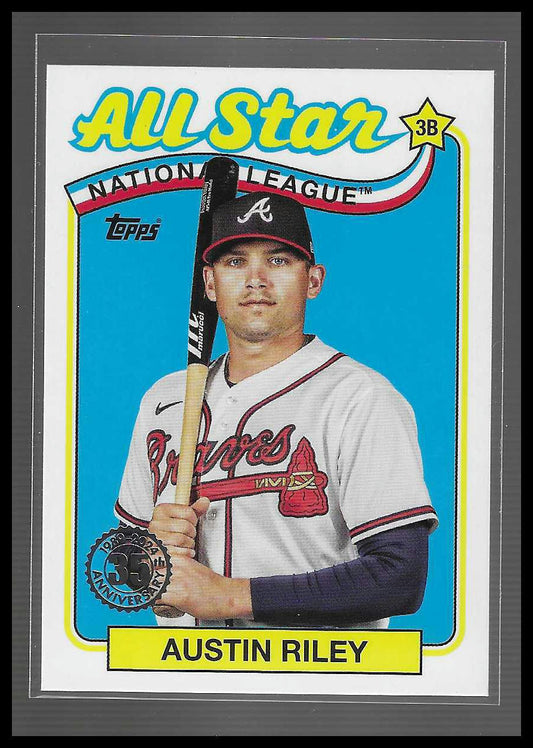 2024 Topps #89ASB-41 Austin Riley 1989 Topps Baseball 35th Anniversary All-Stars