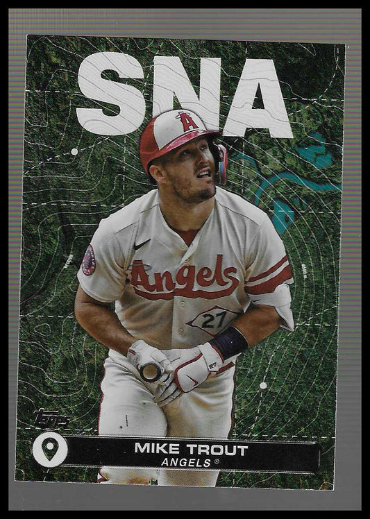 2024 Topps #CTC-2 Mike Trout City to City