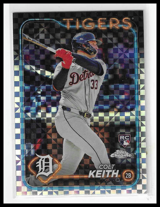 2024 Topps Chrome #2 Colt Keith X-Fractor RC