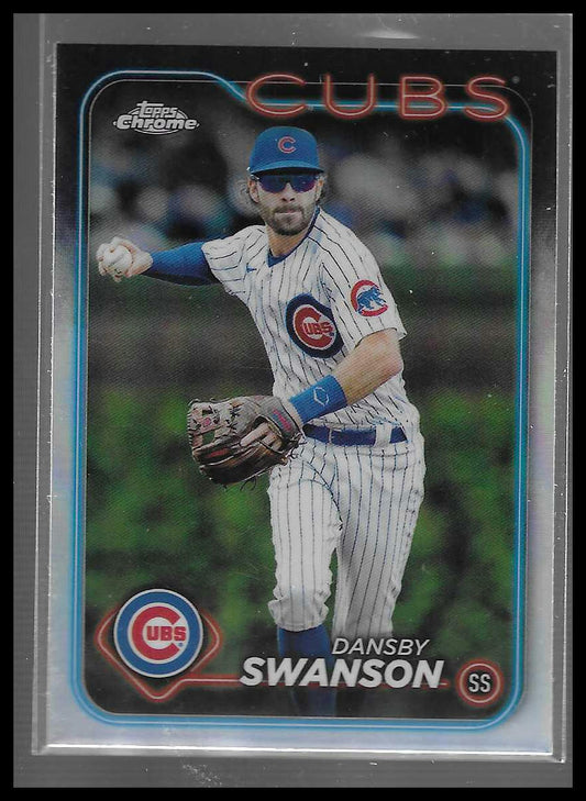 2024 Topps Chrome #231 Dansby Swanson Refractor