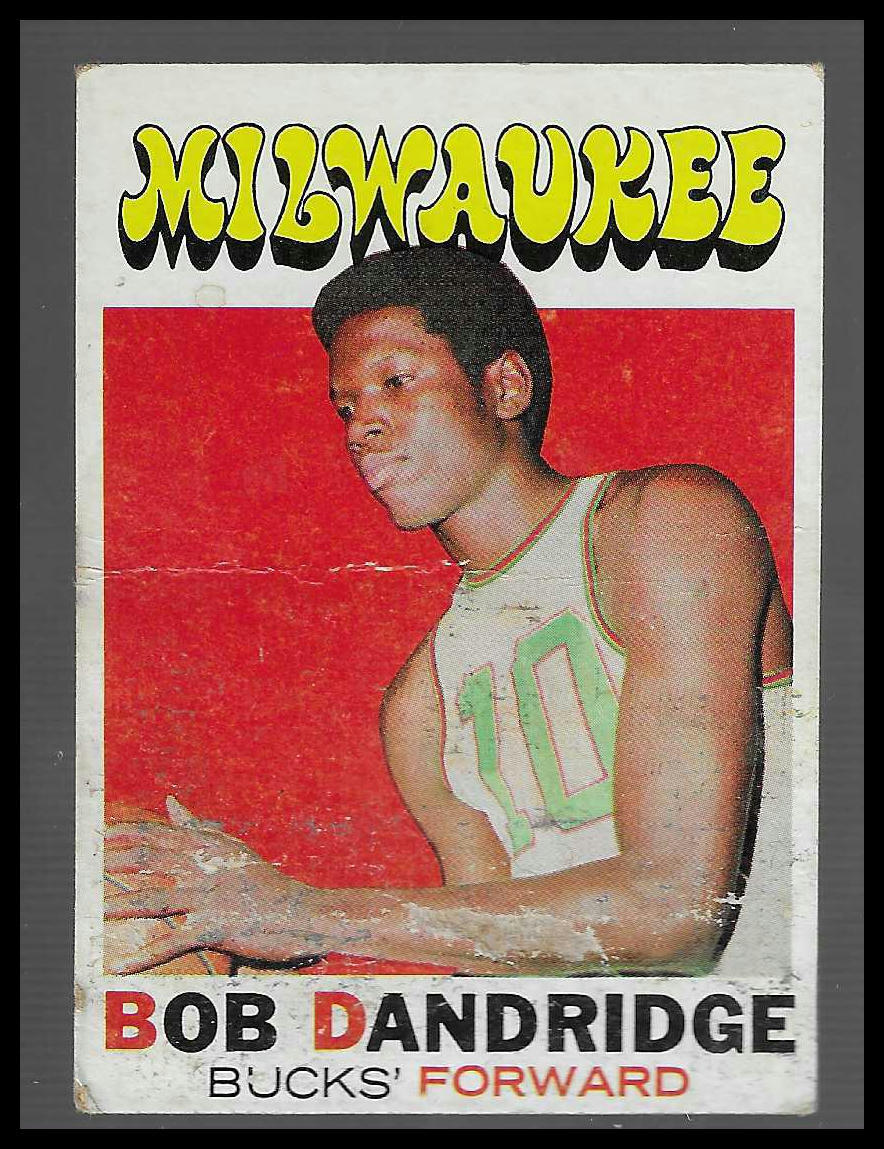 1971-72 Topps #59 Bob Dandridge