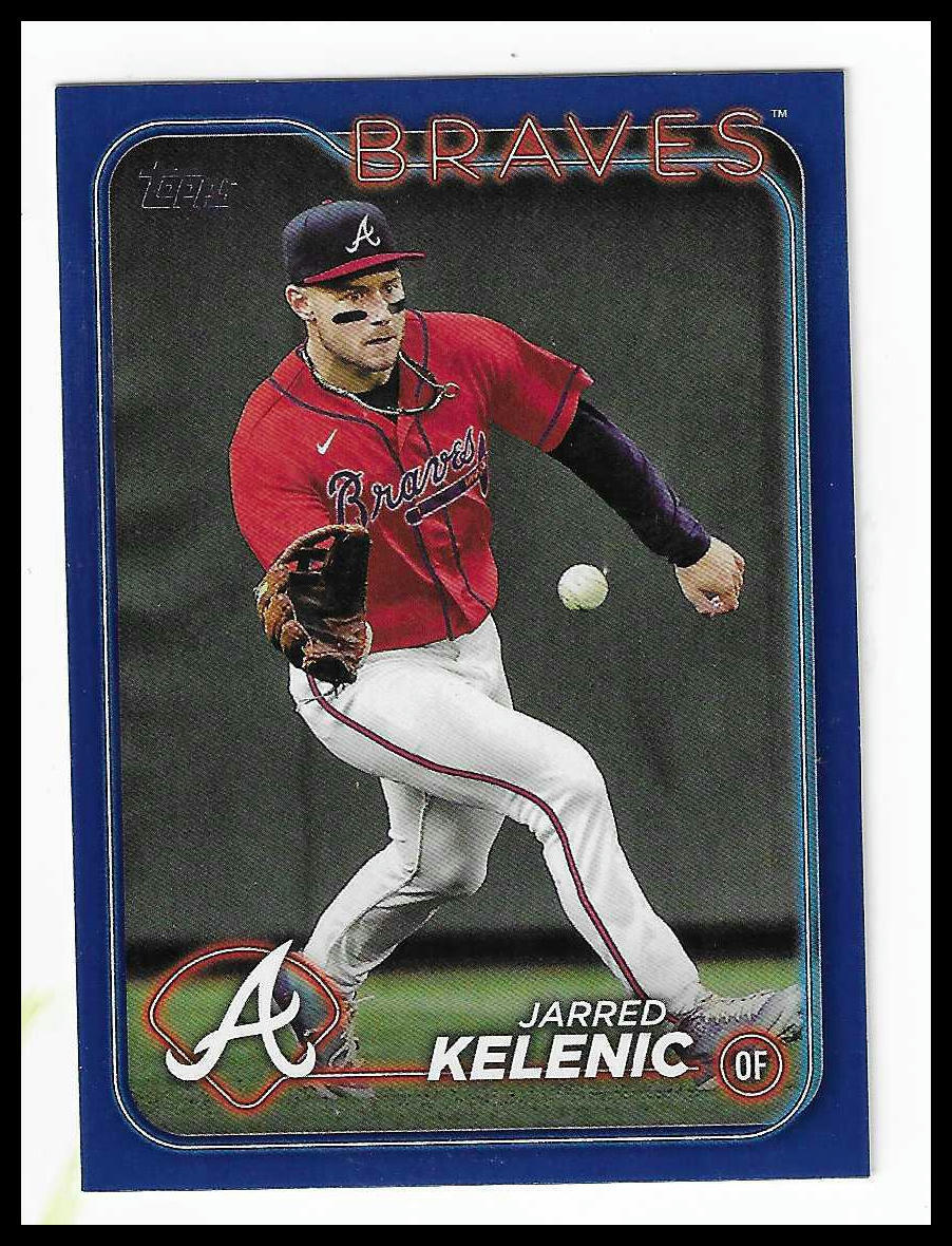 2024 Topps - Royal Blue #444 Jarred Kelenic Royal Blue