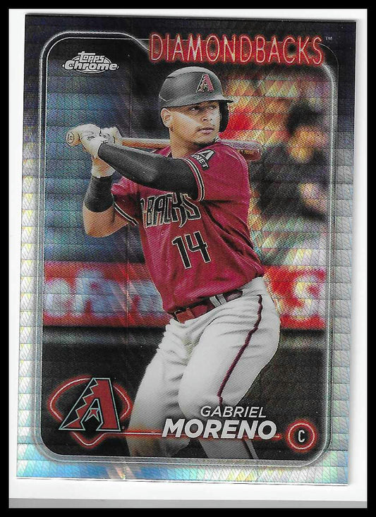 2024 Topps Chrome #21 Gabriel Moreno Refractor