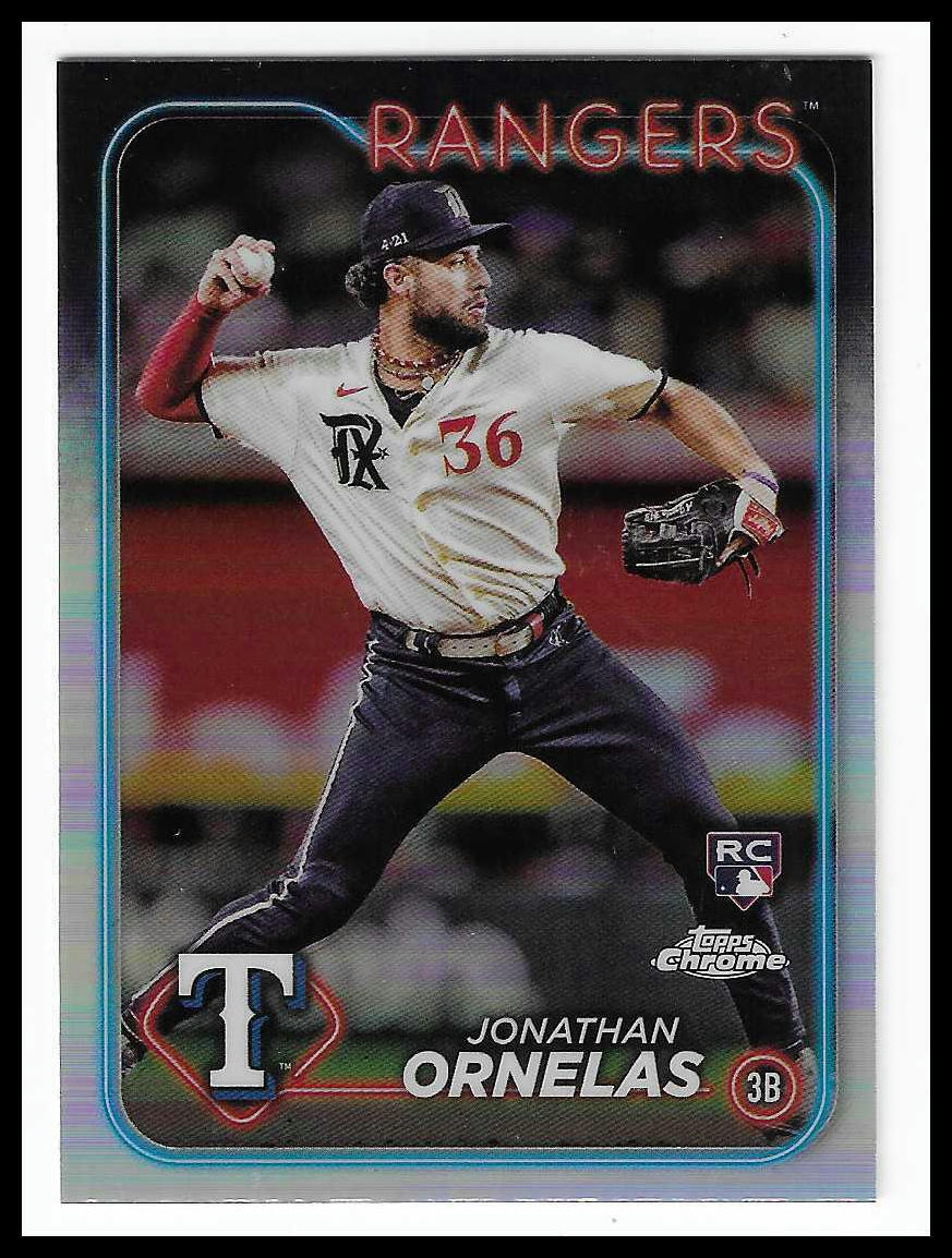 2024 Topps Chrome #74 Jonathan Ornelas Refractor