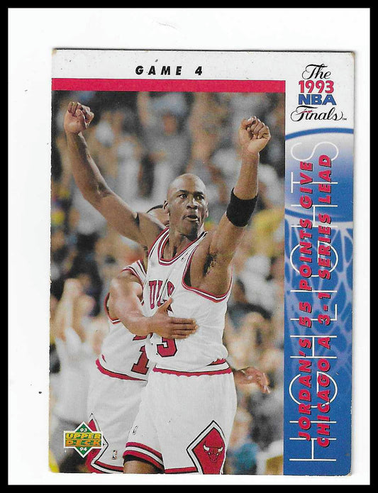 1993-94 Upper Deck NBA Finals Game 4 #201 Michael Jordan