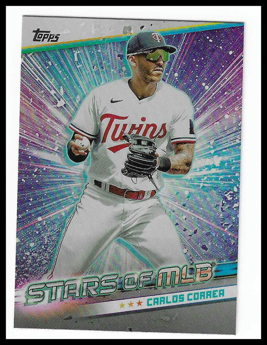 2024 Topps - Stars of MLB #SMLB-49 Carlos Correa Stars of MLB