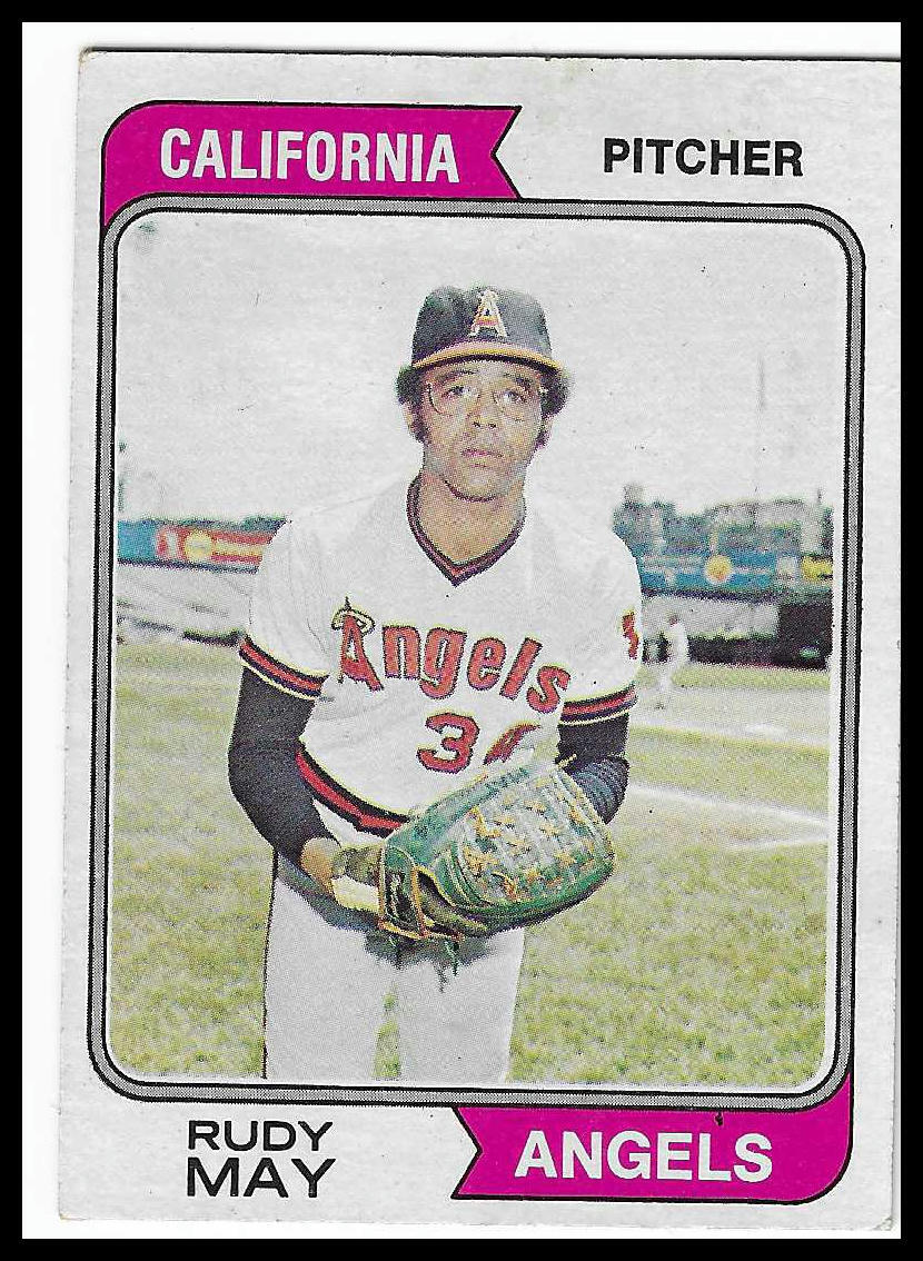 1974 Topps #302 Rudy May