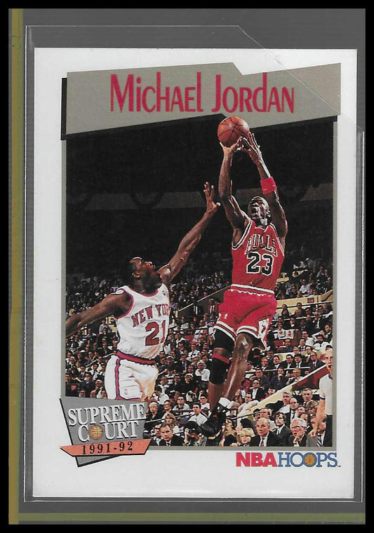 1991-92 Hoops #455 Michael Jordan