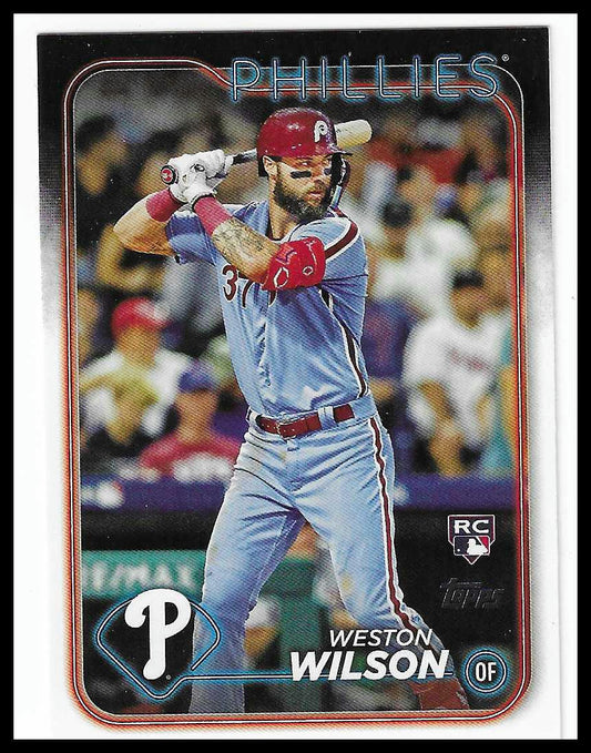 2024 Topps #658 Weston Wilson