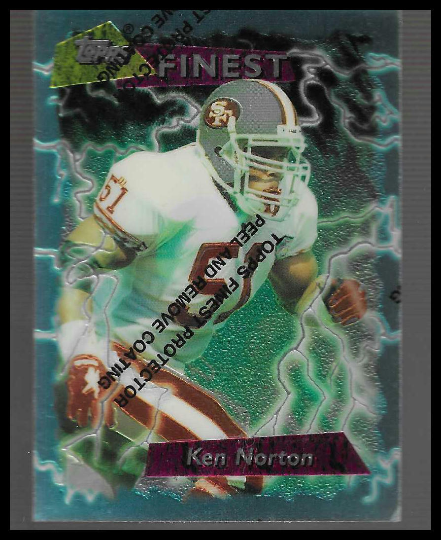 1995 Topps Finest #61 Ken Norton